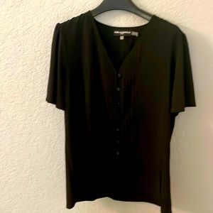 New Karl Lagerfeld black blouse